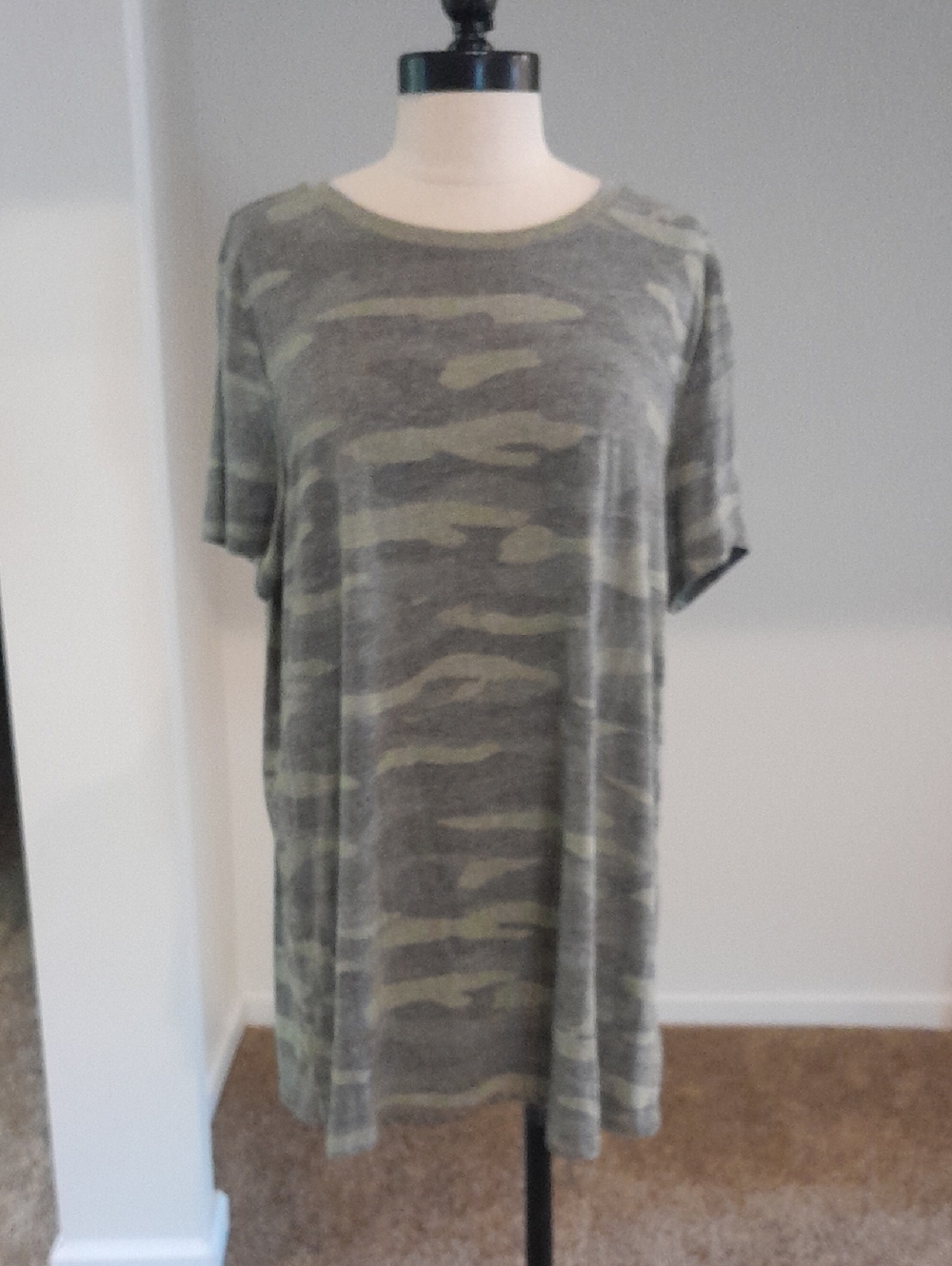 Torrid Heather Camo Classic Fit Tee